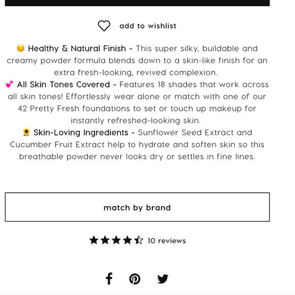 ColourPop Pretty Fresh Pressed Face Powder in Deep Dark 21 - brand new - Picture 6 of 9